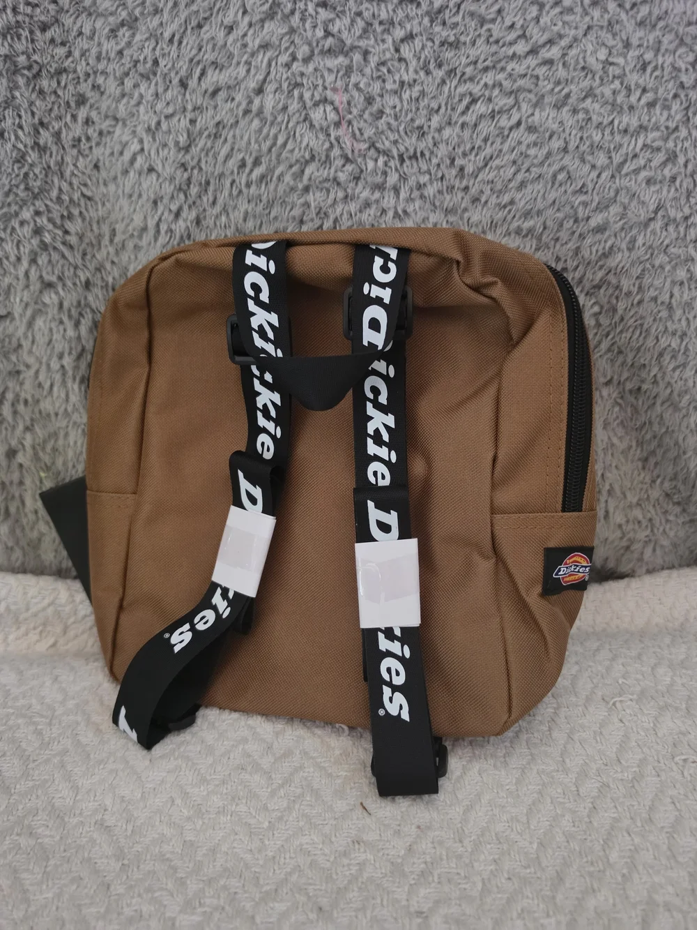 Dickies Men’s Tan Mini Backpack - Casual Everyday Bag